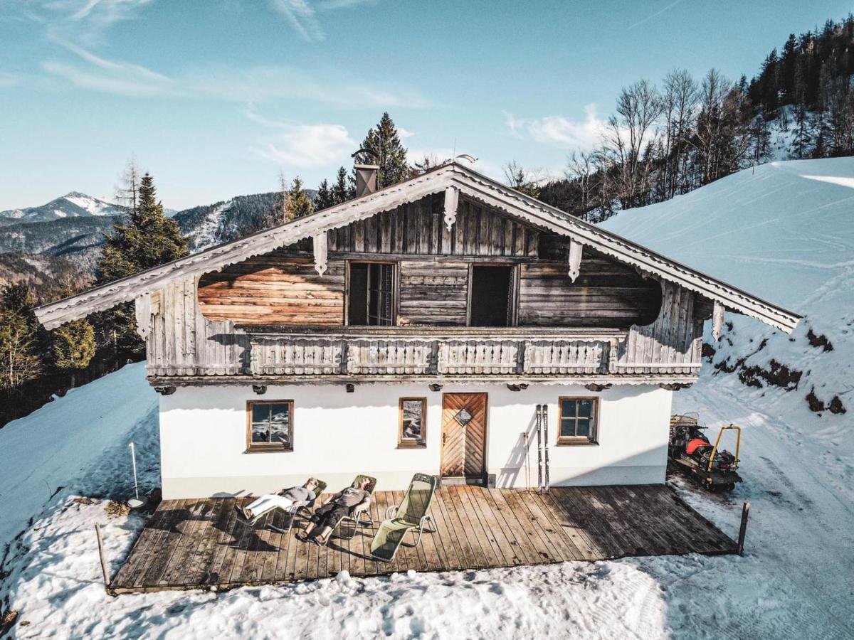 Scheibenwald Huette Villa Kössen Buitenkant foto