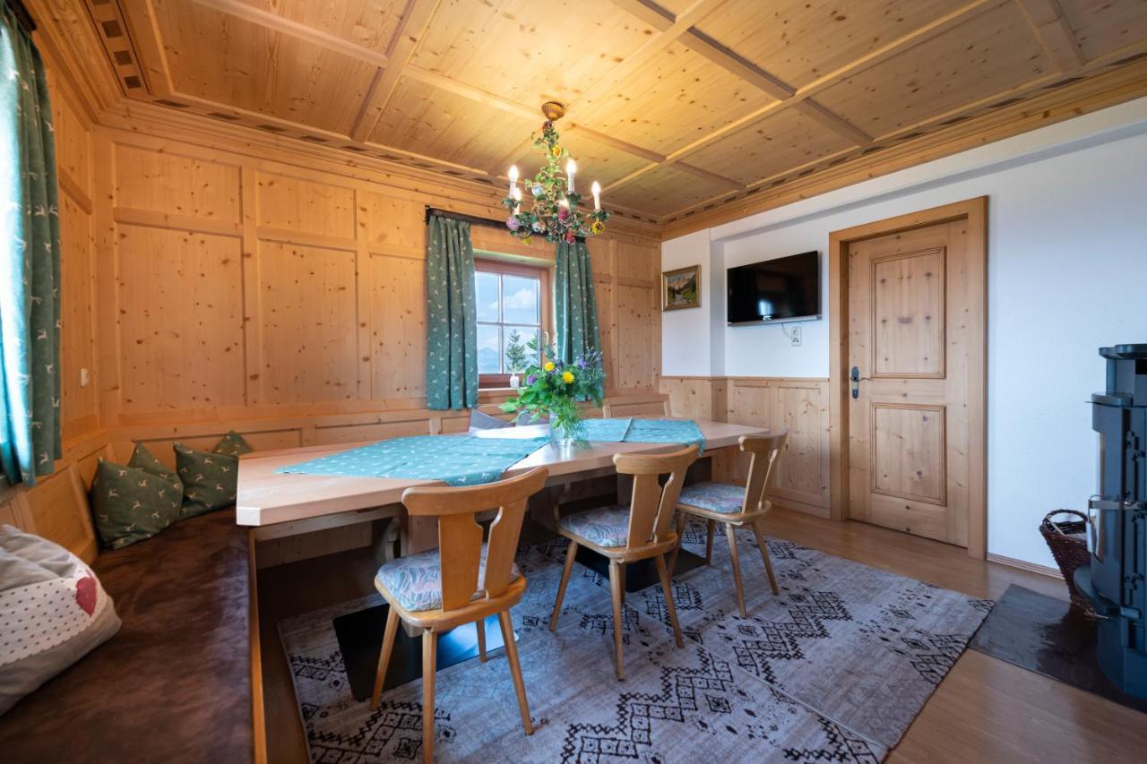 Scheibenwald Huette Villa Kössen Buitenkant foto